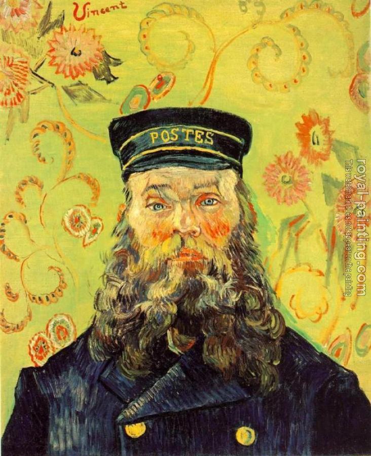 Vincent Van Gogh : Portrait of the Postman Joseph Roulin V